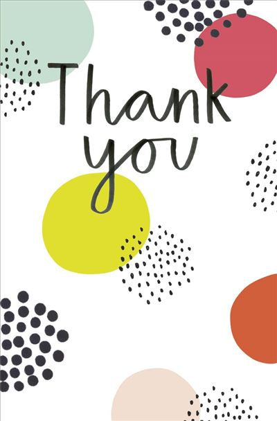 THANK YOU CARD SPOTS