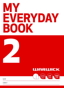 MY EVERYDAY BOOK 2 - 7MM RULED/UNRULED