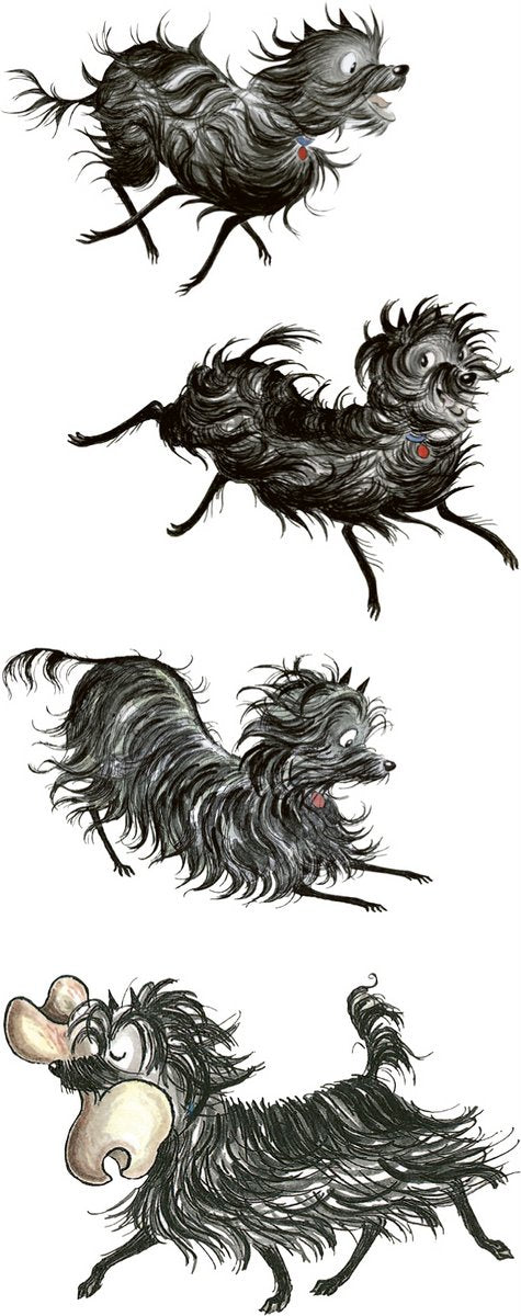 HAIRY MACLARY BOOKMARK: FOUR DOGS