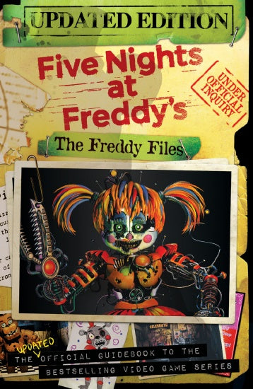 FIVE NIGHTS AT FREDDY'S: THE FREDDY FILES UPDATED OFFICAL GUIDEBOOK
