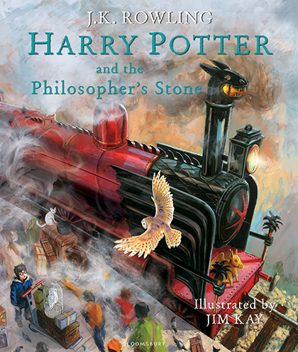 HARRY POTTER & THE PHILOSOPHER'S STONE ILLUSTRATED EDITION (HB)