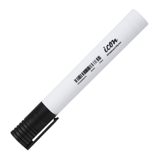 ICON BULLLET TIP WHITEBOARD BLACK