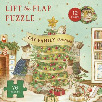 CAT FAMILY CHRISTMAS PUZZLE