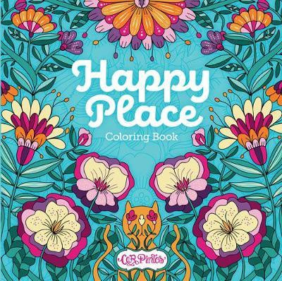 HAPPY PLACE COLOURING BOOK