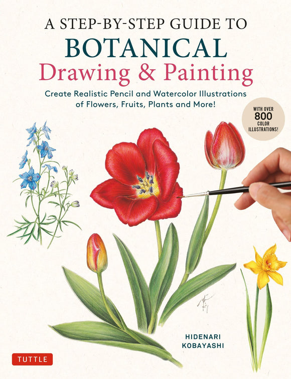 A STEP-BY-STEP GUIDE TO BOTANICAL DRAWING