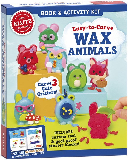EASY-TO-CARVE WAX ANIMALS