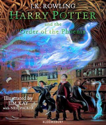 HARRY POTTER AND THE ORDER OF THE PHOENIX ILLUSTRATED