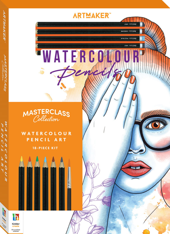 ARTMAKER MASTERCLASS  WATERCOLOUR PENCIL ART