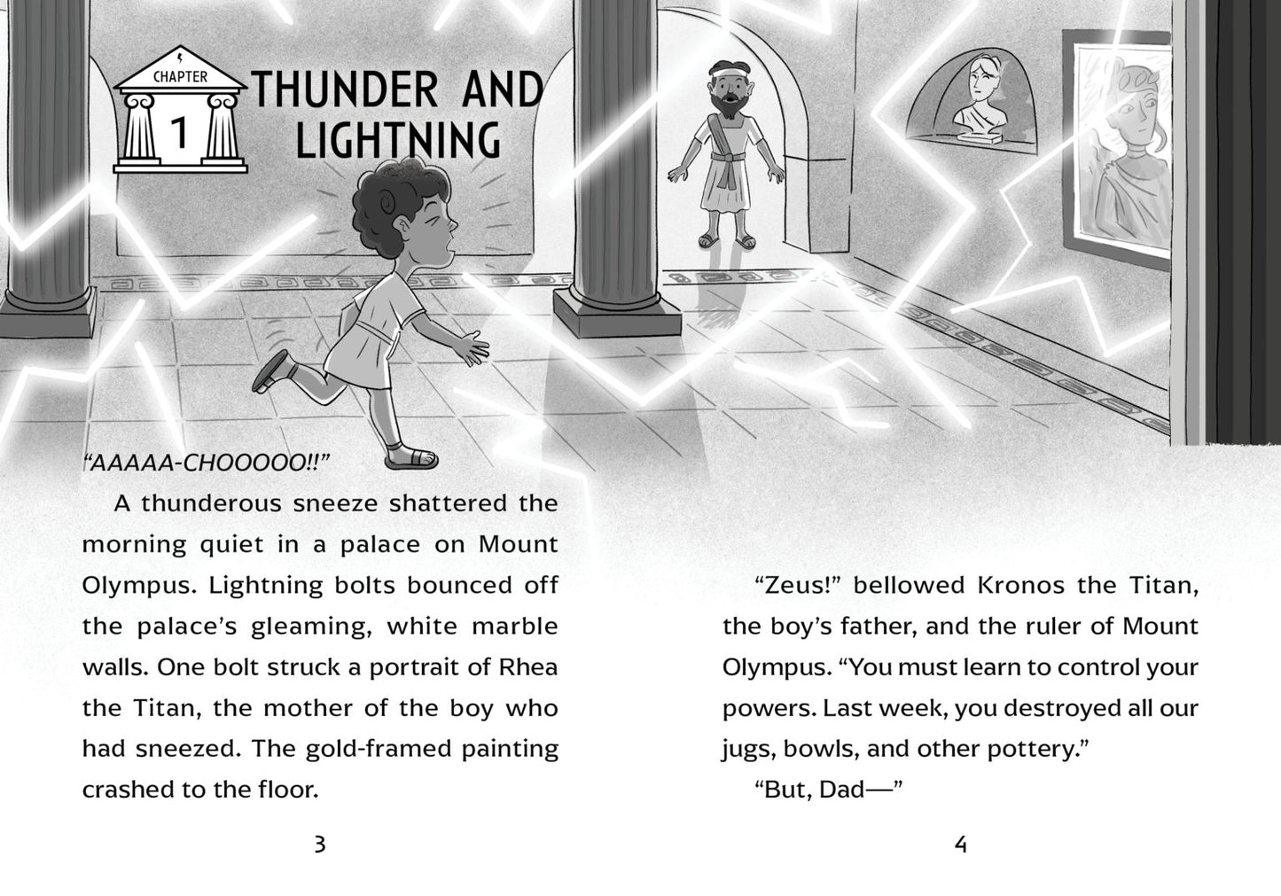 ZEUS, GOD OF THUNDER (LITTLE OLYMPIANS #1)