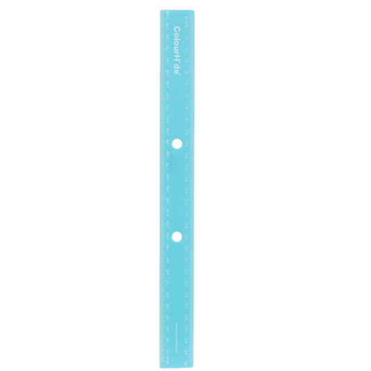 BINDERMATE AQUA 30CM RULER