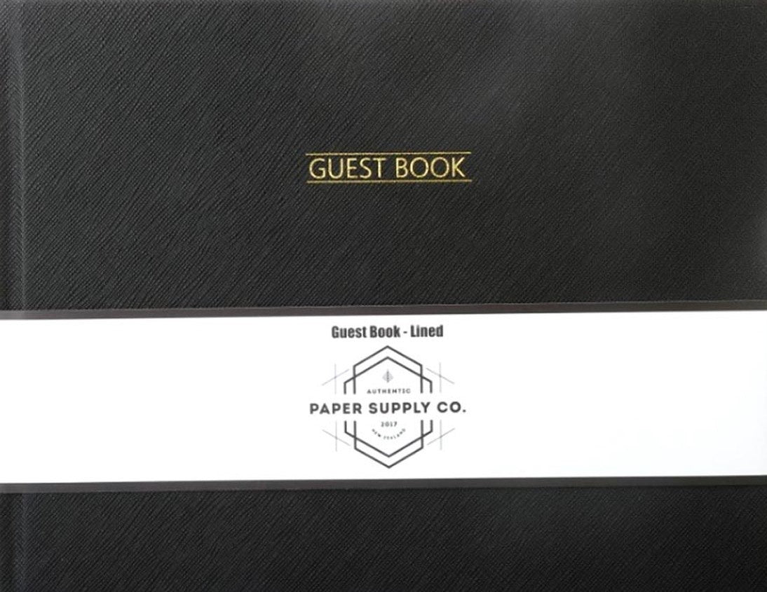 CITTA BLACK GUEST BOOK
