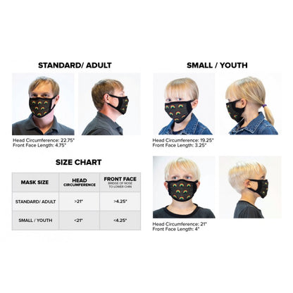 THE RAINBOW COLLECTION SMALL/CHILD FACE MASK