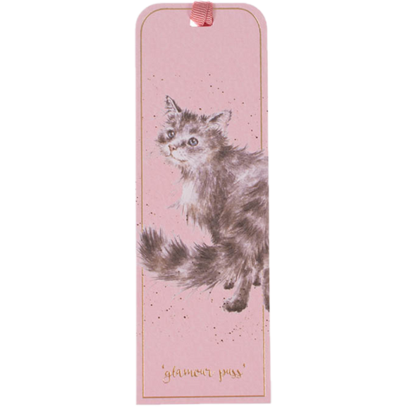 WRENDALE 'GLAMOUR PUSS'  BOOKMARK