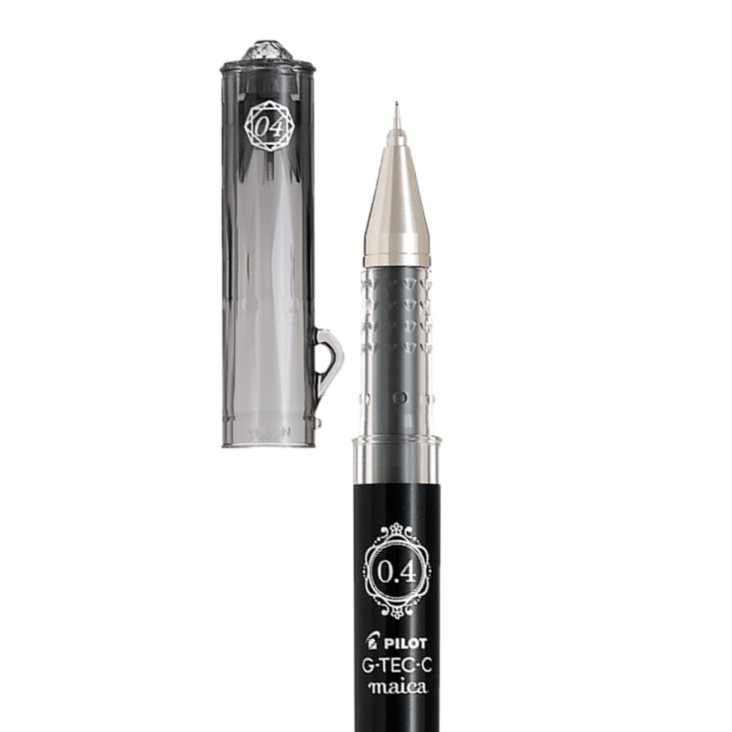 PILOT G-TEC-C MAICA ULTRA FINE 0.4MM NEEDLEPOINT PEN LIGHT BLUE
