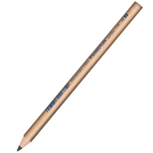 STAEDTLER NATURAL JUMBO TRIANGULAR 2B PENCIL