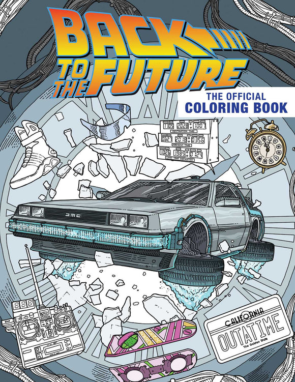 BACK TO THE FUTURE: THE OFFICIAL COLOURING BOOK