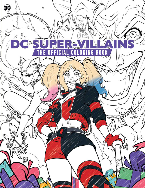 DC SUPER-VILLIANS: THE OFFICIAL COLOURING BOOK
