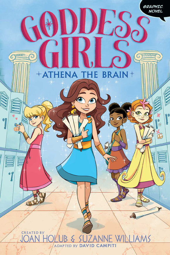 ATHENA THE BRAIN (GODDESS GIRLS GRAPHIC NOVEL #1)