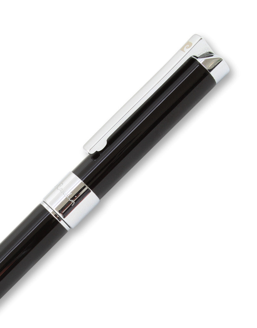 PIERRE CARDIN NOBLESSE BALLPOINT  SHINY BLACK WITH CHROME TRIM