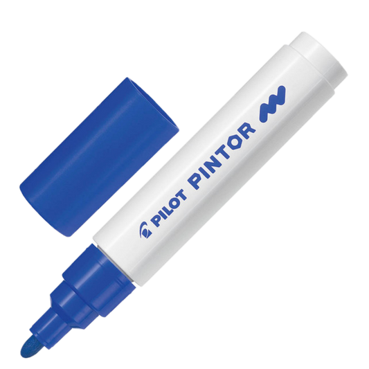 PILOT PINTOR PAINT MARKER MEDIUM BLUE
