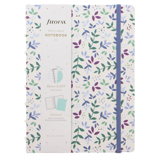 FILOFAX A5 GARDEN SUNRISE REFILLABLE NOTEBOOK