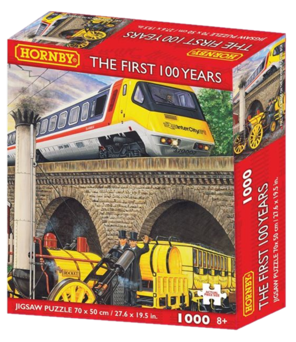 HORNBY COLLECTION 1000PC JIGSAW FIRST 100 YEARS