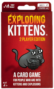 EXPLODING KITTENS 2 PLAYER EDITION