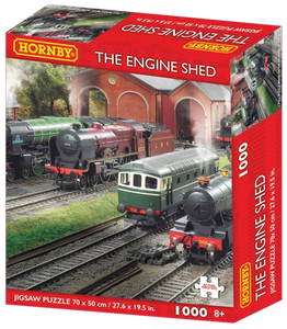 HORNBY COLLECTION 1000PC JIGSAW THE ENGINE SHED