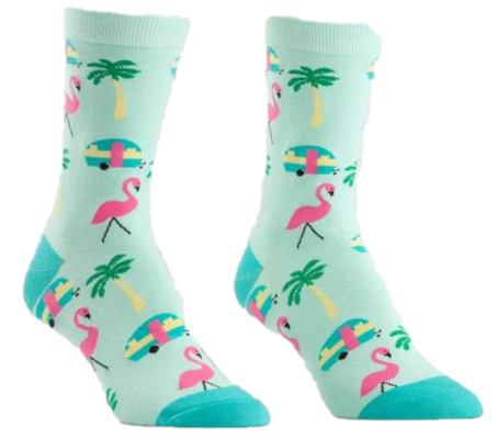 FLORIDA WOMENS CREW SOCKS