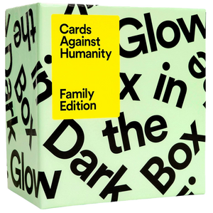 CARDS AGAINST HUMANITY FAMILY EDITION GLOW IN THE DARK EXPANSION