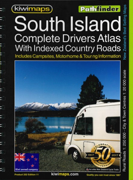 PATHFINDER SOUTH ISLAND COMPLETE DRIVERS ATLAS