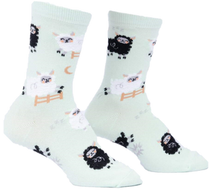YOU CAN COUNT ON ME WOMENS CREW SOCKS