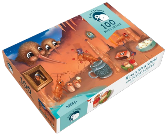 KUWI'S WETA WORLD 100 PIECE PUZZLE
