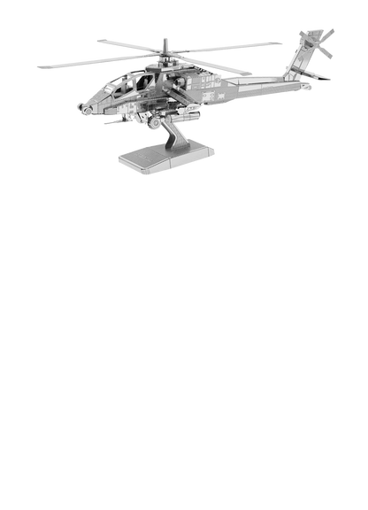 METAL EARTH MODEL AH-64 APACHE