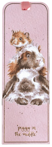 WRENDALE 'PIGGY IN THE MIDDLE' BOOKMARK