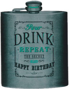 BIRTHDAY CARD POUR DRINK REPEAT