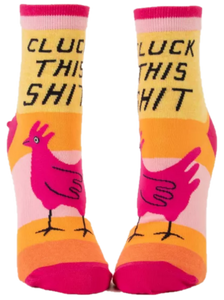 CLUCK THIS SHIT WOMENS ANKLE SOCKS