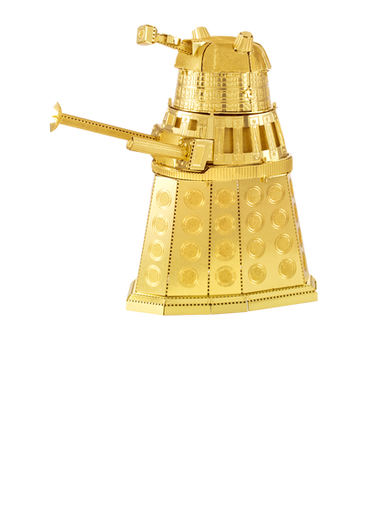 METAL EARTH MODEL GOLD DALEK