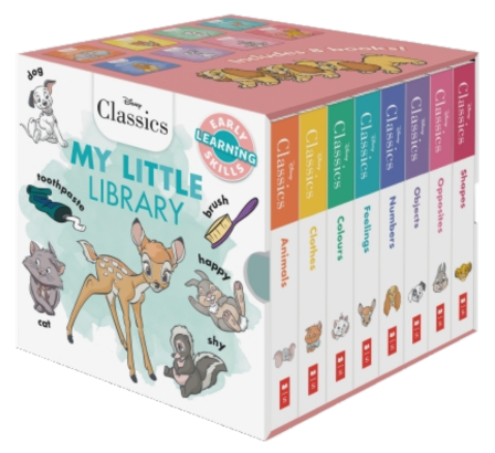 DISNEY CLASSICS: MY LITTLE LIBRARY 8 BOOK CUBE