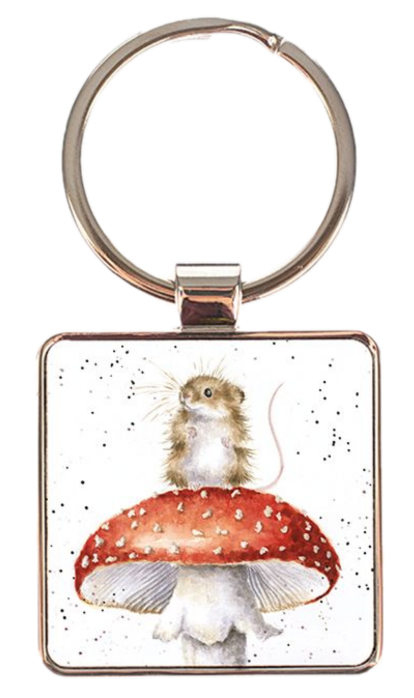 WRENDALE DESIGNS KEYRING 'HE'S A FUN-GI'