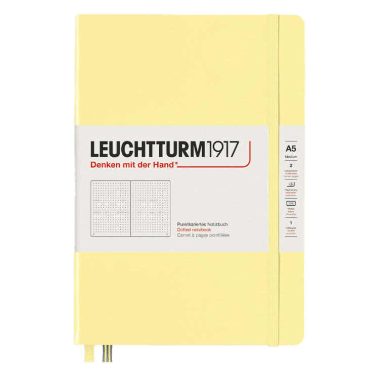 LEUCHTTURM 1917 VANILLA MEDIUM DOTTED JOURNAL