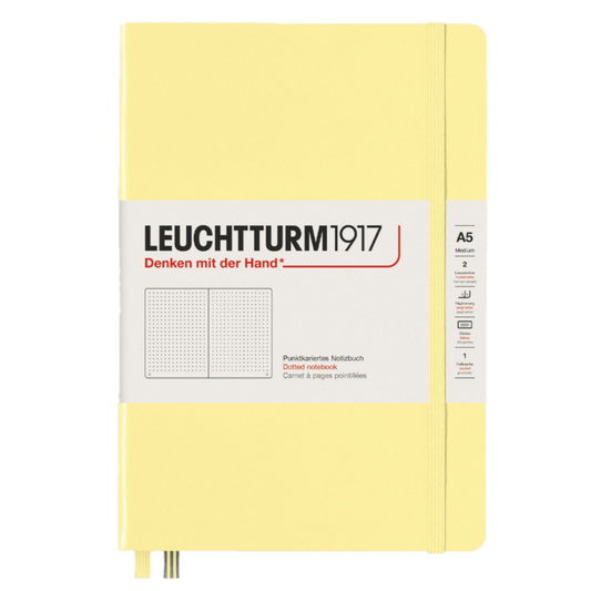LEUCHTTURM 1917 VANILLA MEDIUM DOTTED JOURNAL