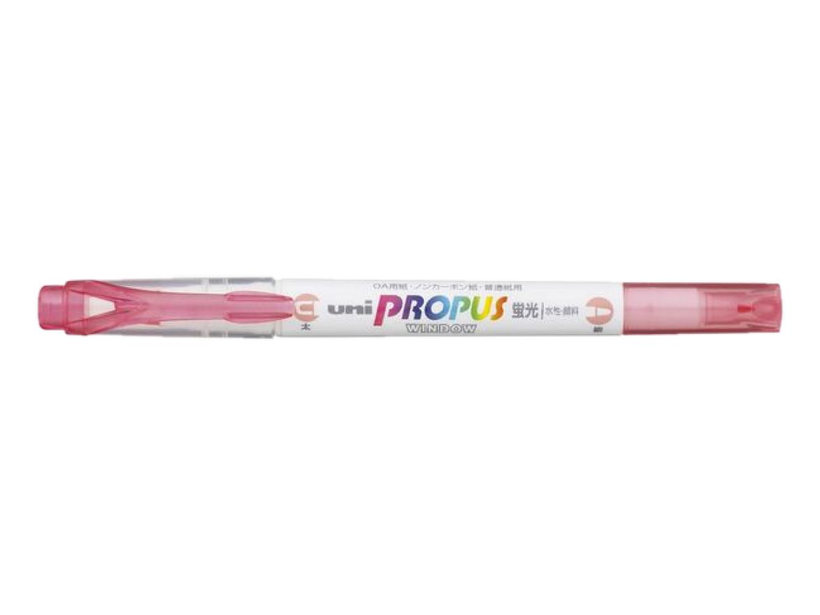 UNI PROPUS SOFT SAKURA DOUBLE-ENDED HIGHLIGHTER
