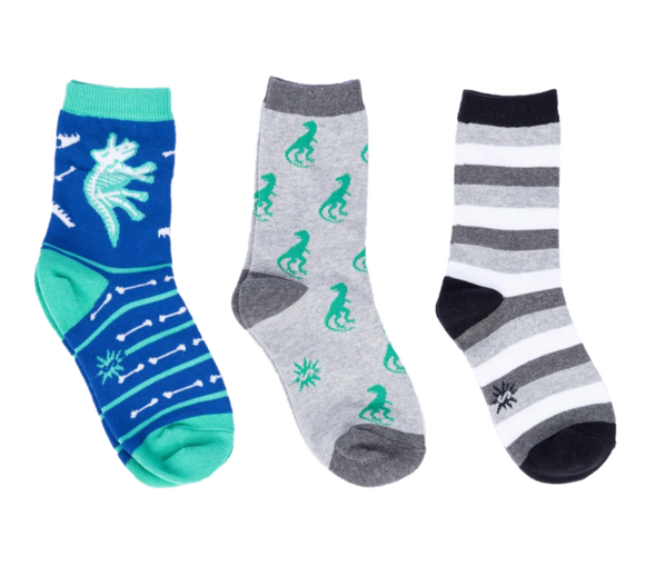 ARCH-EOLOGY YOUTH CREW SOCKS 3 PACK
