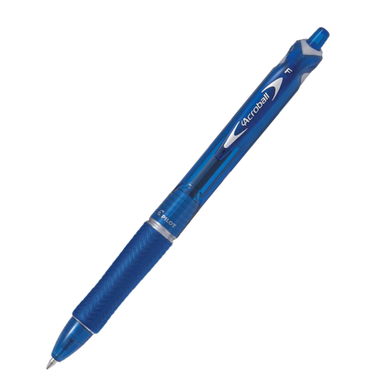 PILOT ACROBALL FINE BLUE BALLPOINT PEN