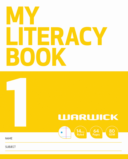 MY LITERACY BOOK 1 - 14MM RULED