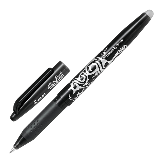 PILOT FRIXION BALL 0.7MM ERASABLE PEN BLACK