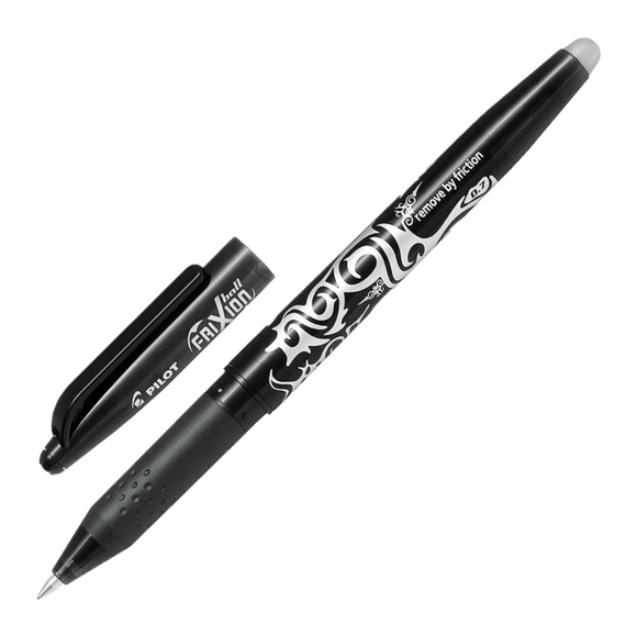 PILOT FRIXION BALL 0.7MM ERASABLE PEN BLACK