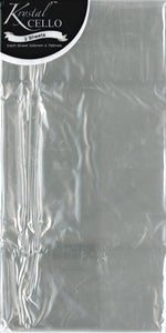 CELLOPHANE PACK CLEAR 2 SHEETS 500MM X 700MM