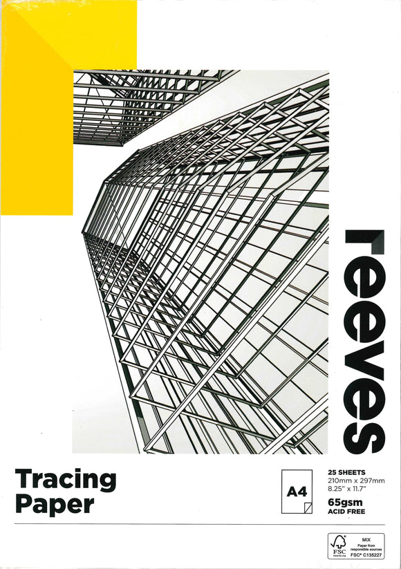 REEVES A4 TRACING PAD 65GSM